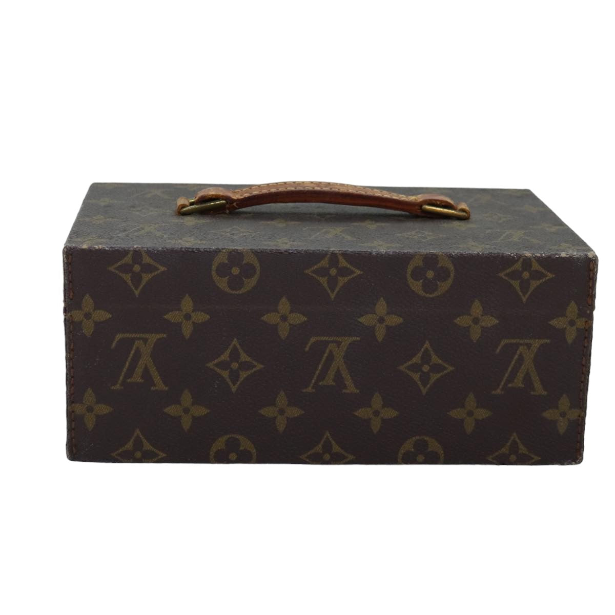 LOUIS VUITTON Monogram Boite A Tour Jewelry Box M47236 LV 76661
