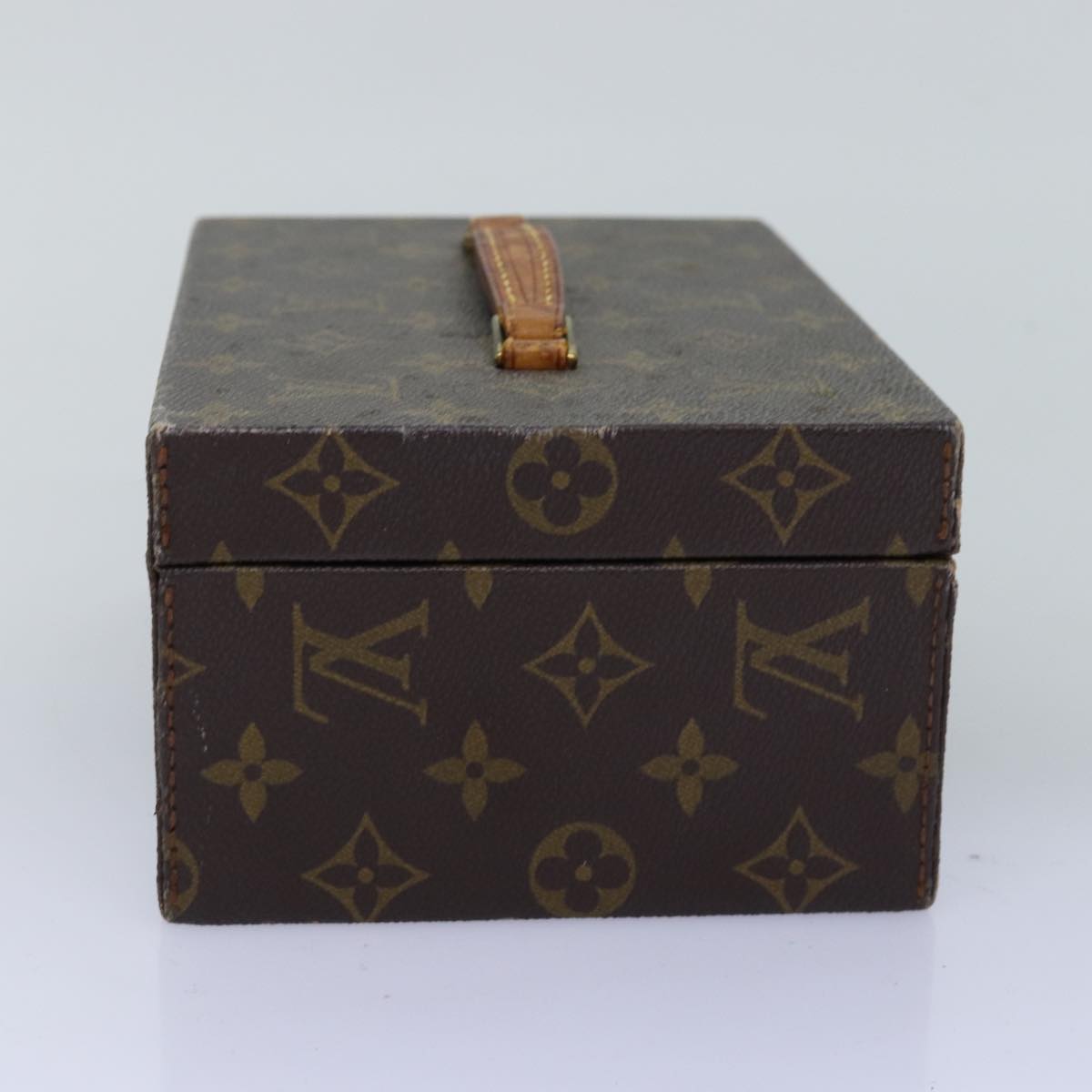 LOUIS VUITTON Monogram Boite A Tour Jewelry Box M47236 LV 76661