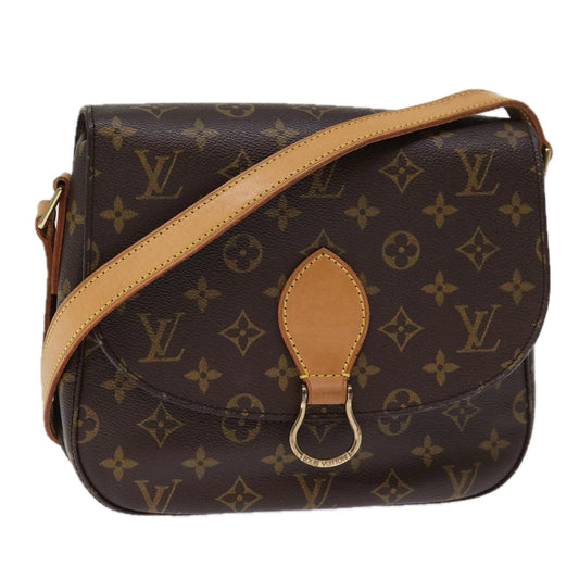 LOUIS VUITTON Monogram Saint Cloud GM Shoulder Bag M51242 LV 76685