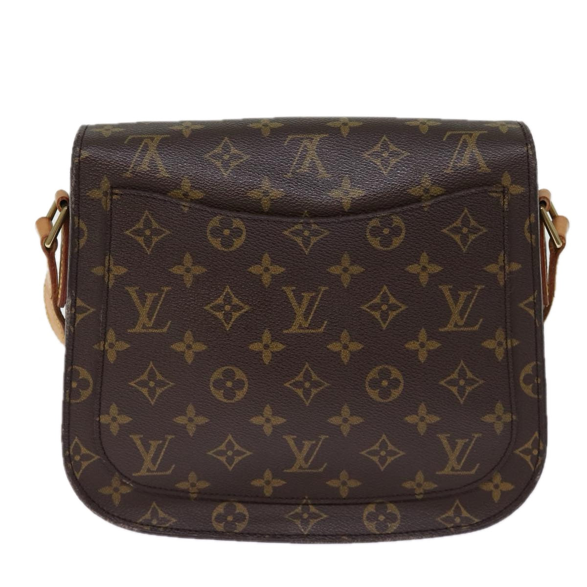 LOUIS VUITTON Monogram Saint Cloud GM Shoulder Bag M51242 LV 76685