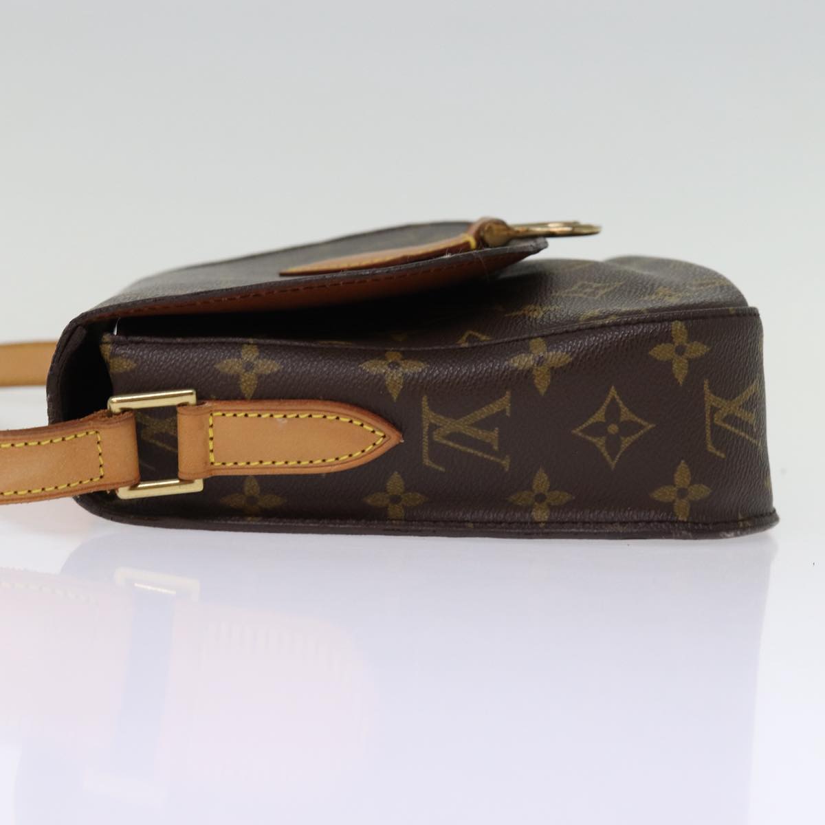 LOUIS VUITTON Monogram Saint Cloud GM Shoulder Bag M51242 LV 76685