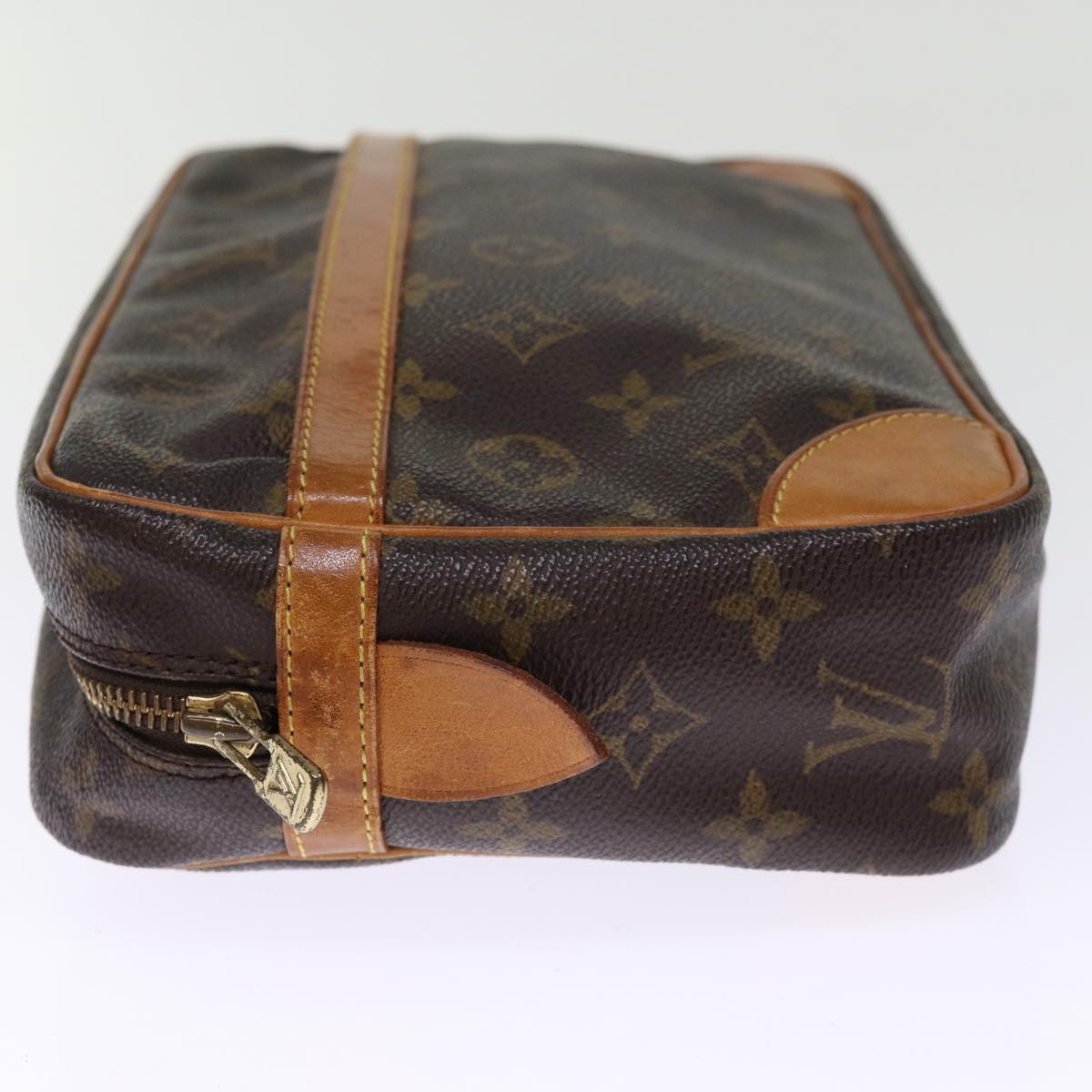 LOUIS VUITTON Monogram Compiegne 28 Clutch Bag M51845 LV 76688