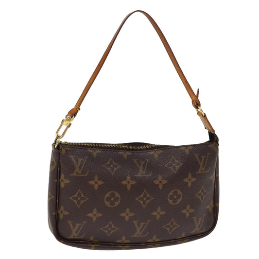 LOUIS VUITTON Monogram Pochette Accessoires Pouch M51980 LV 76689