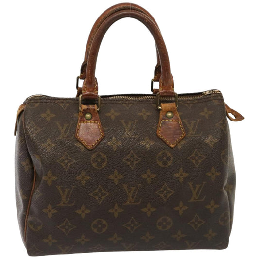 LOUIS VUITTON Monogram Speedy 25 Hand Bag M41528 LV 76709