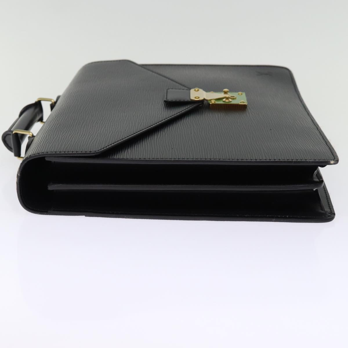 LOUIS VUITTON Epi Serviette Conseiller Briefcase Black M54422 LV 76713