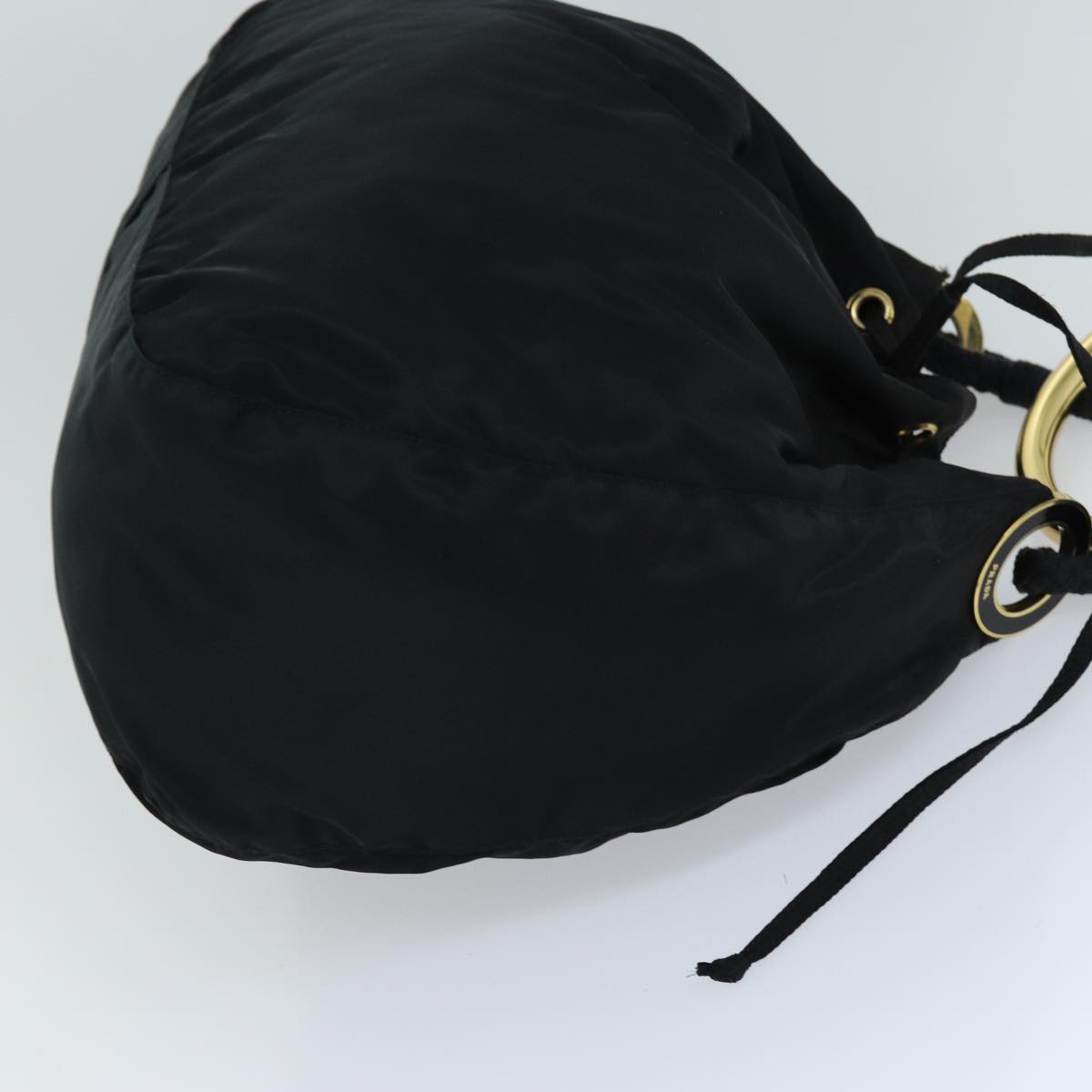 PRADA Shoulder Bag Nylon Black  76717