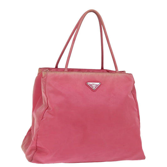 PRADA Tote Bag Nylon Pink  76735