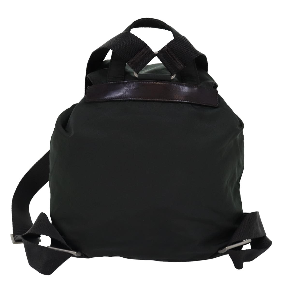 PRADA Backpack Nylon Khaki  76798