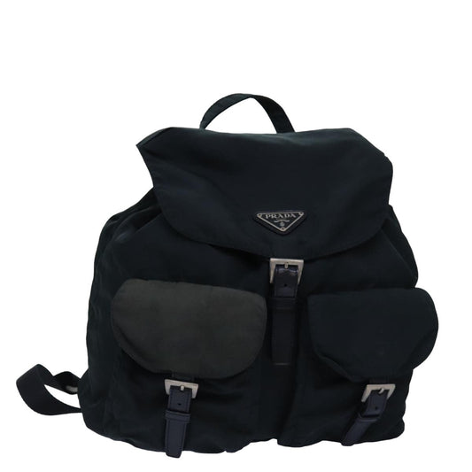 PRADA Backpack Nylon Navy  76799