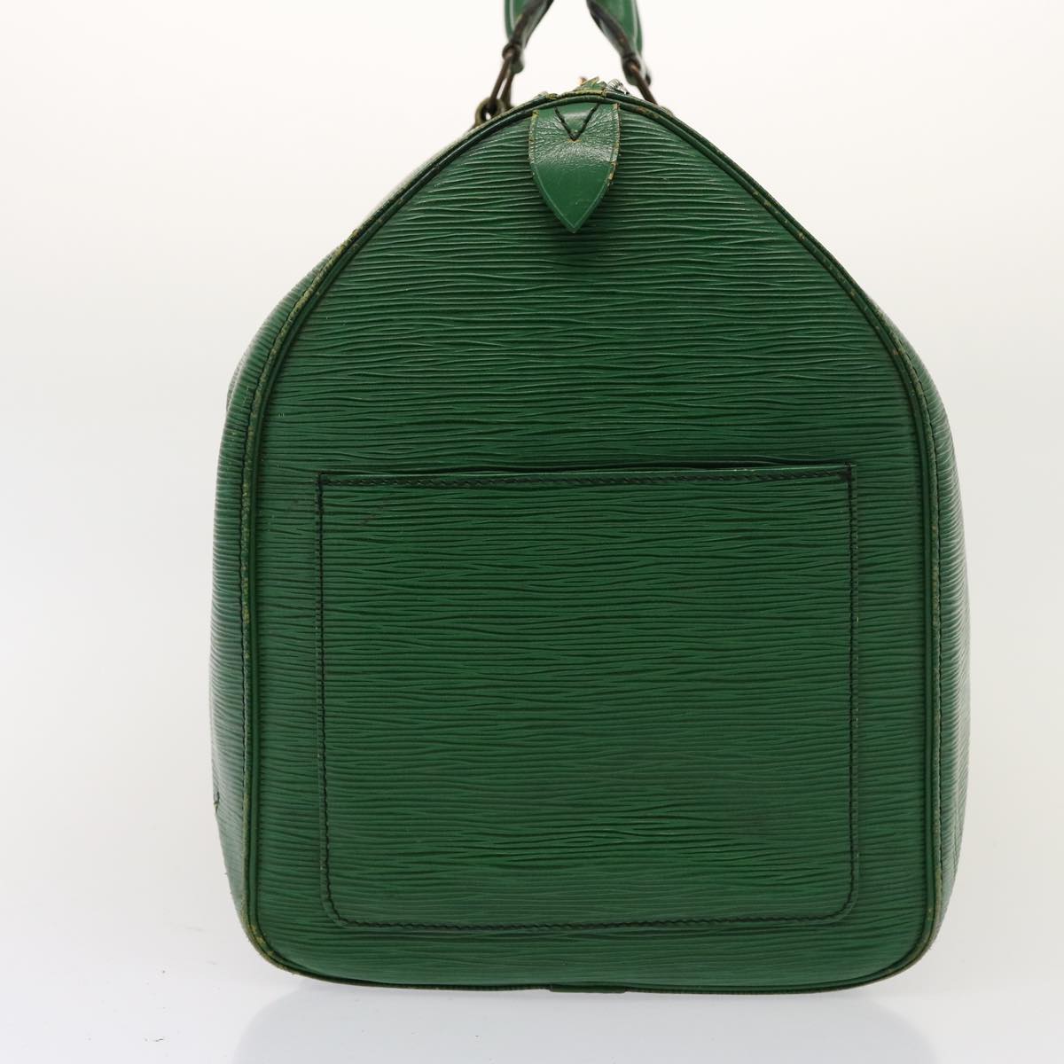 LOUIS VUITTON Epi Keepall 50 Boston Bag Green M42964 LV 76865