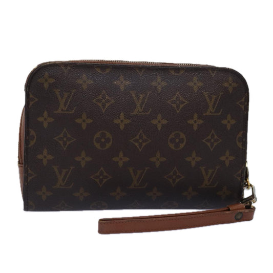 LOUIS VUITTON Monogram Orsay Clutch Bag M51790 LV 76870