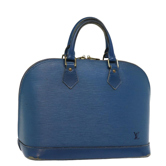 LOUIS VUITTON Epi Alma Hand Bag Toledo Blue M52145 LV 76959