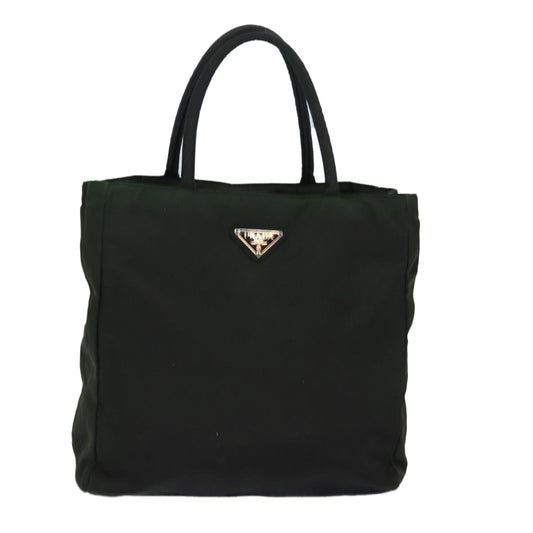 PRADA Hand Bag Nylon Khaki  76966