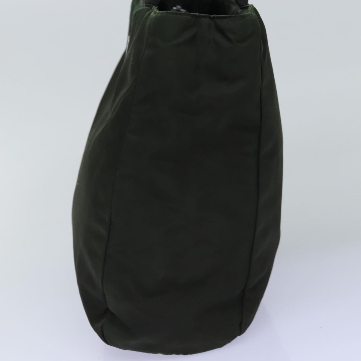 PRADA Hand Bag Nylon Khaki  76966