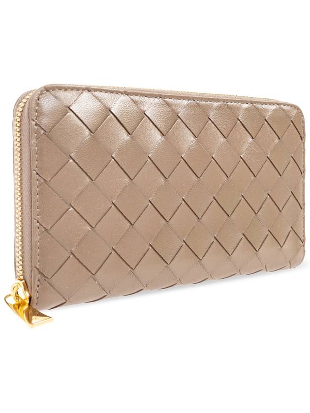 Bottega Veneta Bottega Veneta Leather Wallet, Women's, Brown