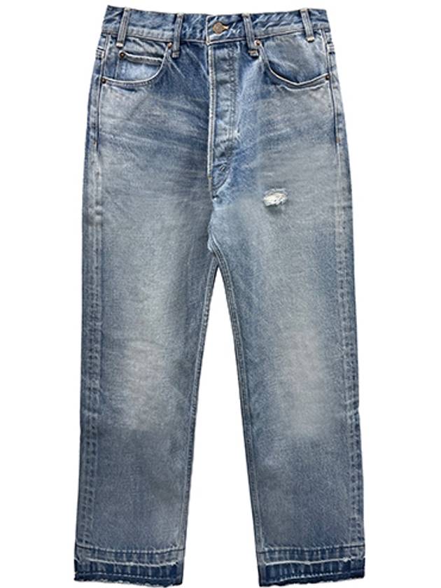 CELINE Wesley Zuma Wash Denim Jeans Blue