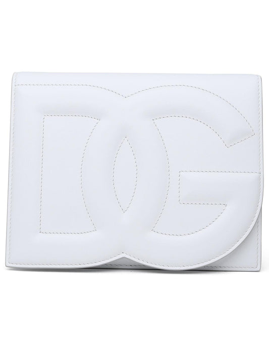 Dolce & Gabbana White Leather Bag Women
