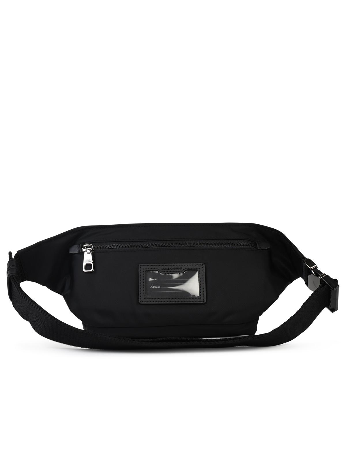 Dolce & Gabbana Small Black Nylon Fanny Pack Men