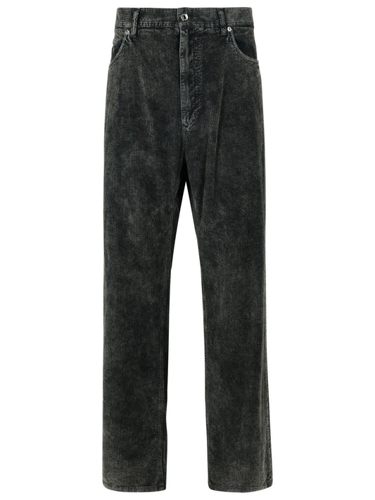 Dolce & Gabbana Black Cotton Trousers Men