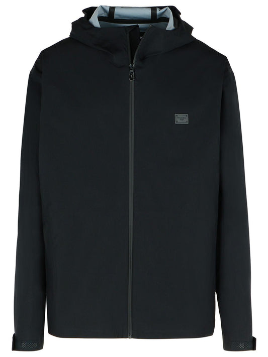 Dolce & Gabbana Black Nylon Jacket Men