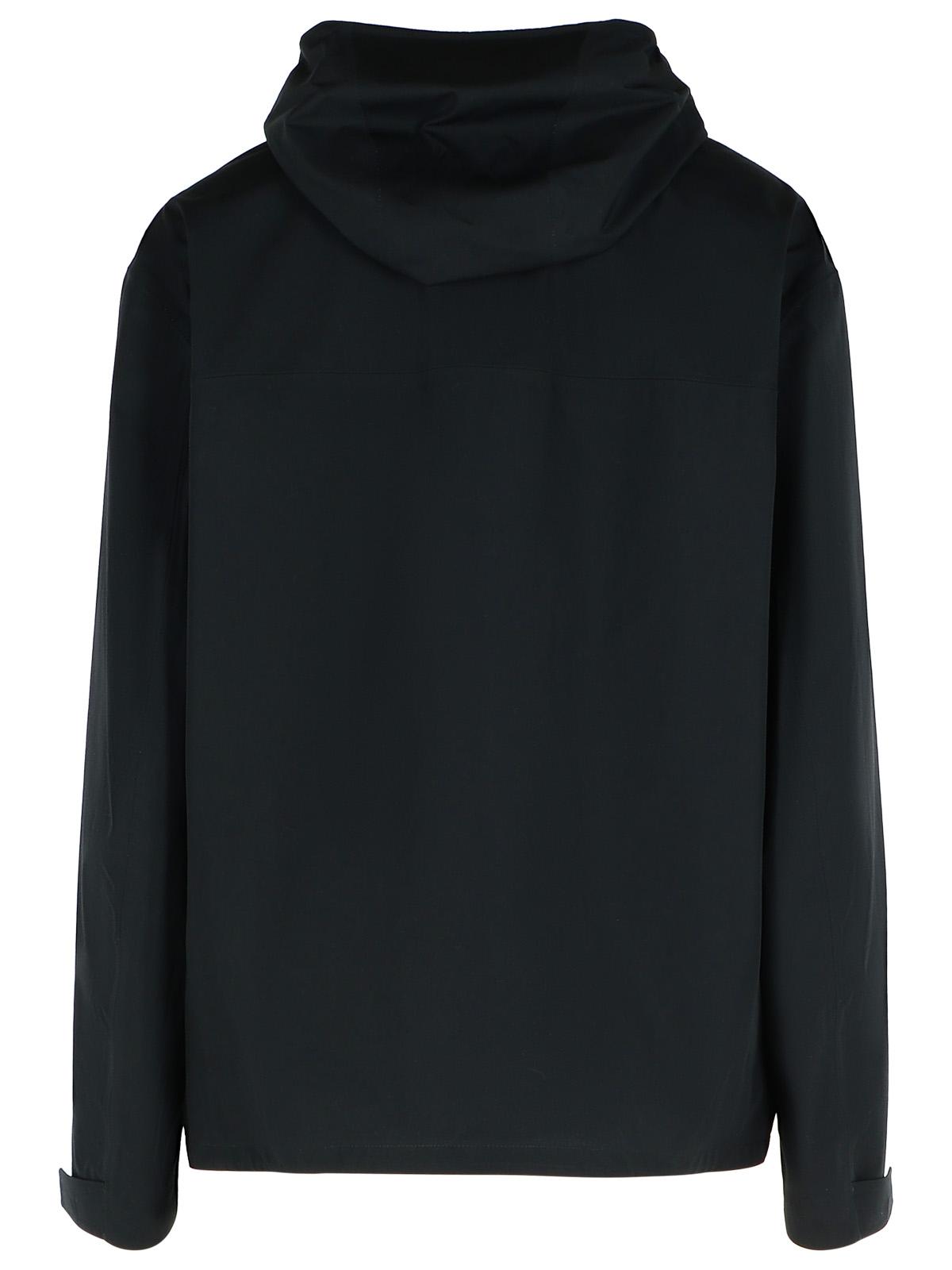 Dolce & Gabbana Black Nylon Jacket Men