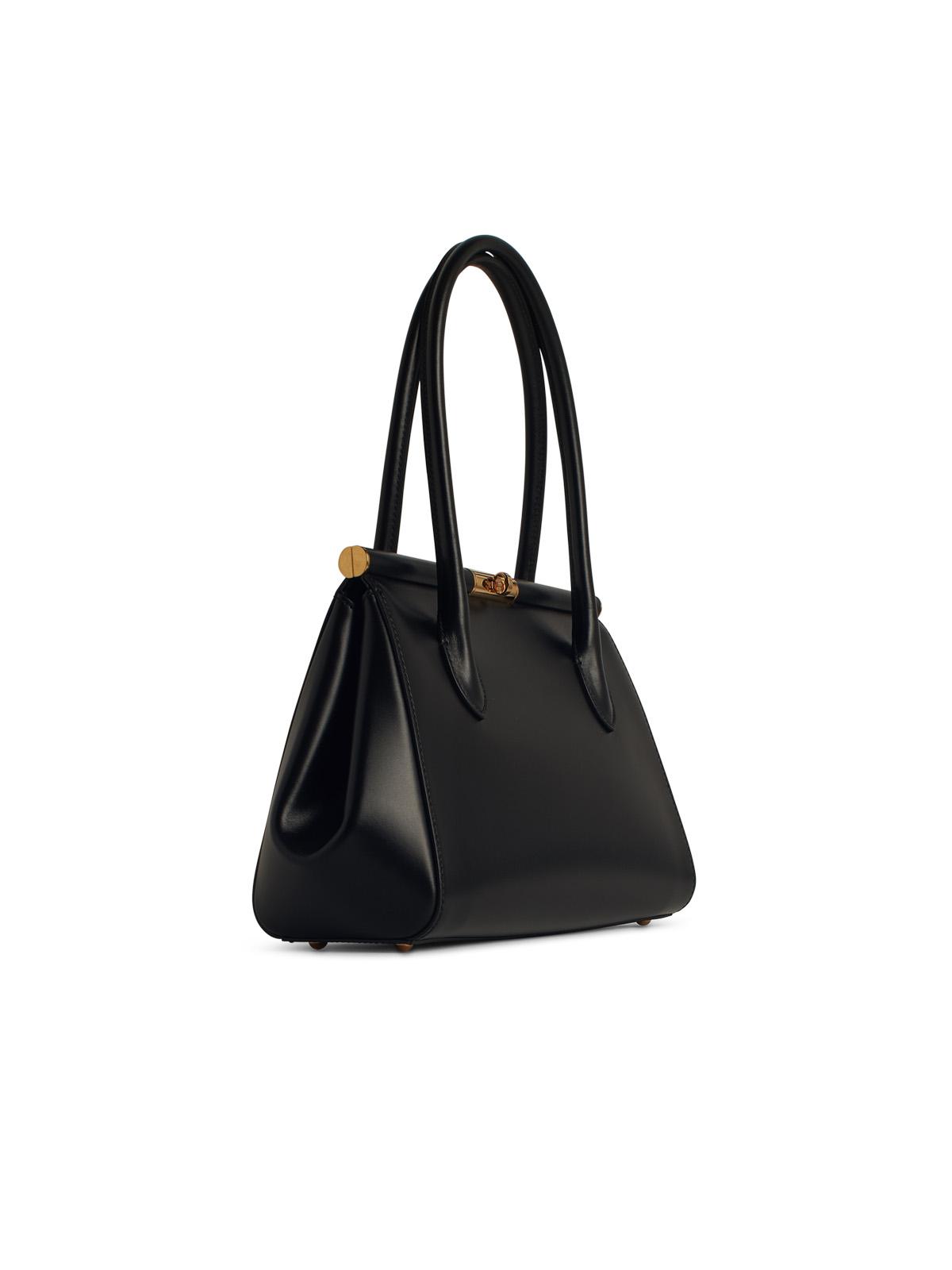 Dolce & Gabbana 'New Sicily' Black Leather Bag Women