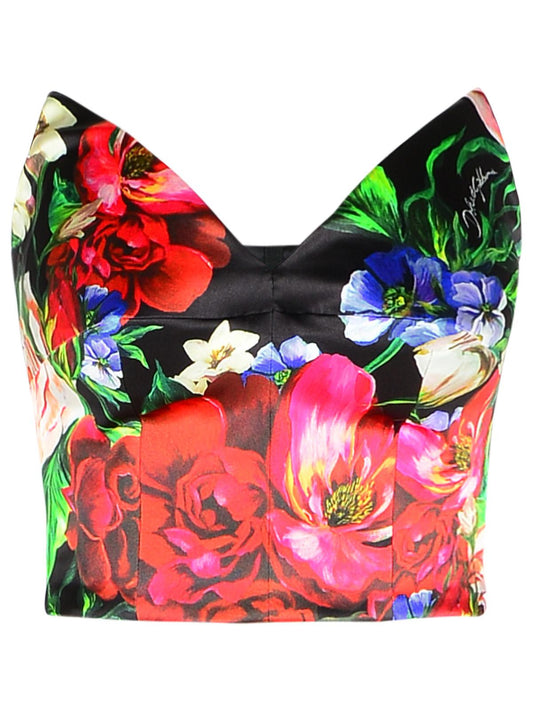 Dolce & Gabbana Multicolor Viscose Top Women