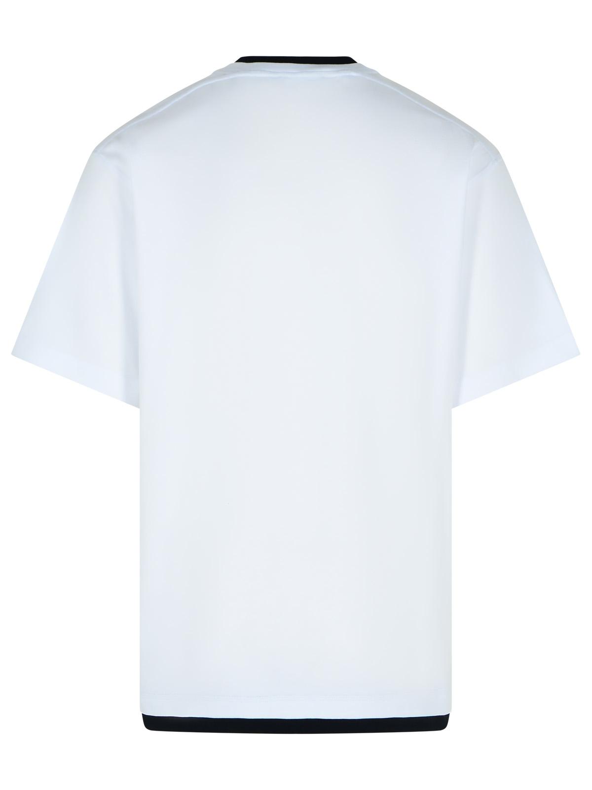 Dolce & Gabbana White Cotton T-Shirt Men