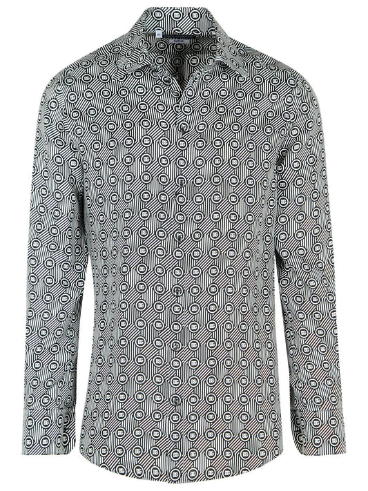 Dolce & Gabbana Black Silk Shirt Men