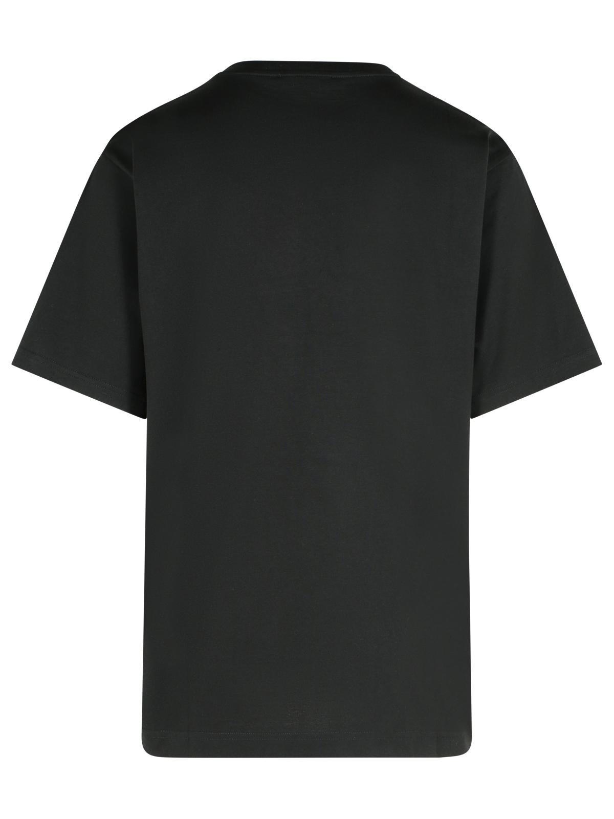 Dolce & Gabbana Black Cotton T-Shirt Men