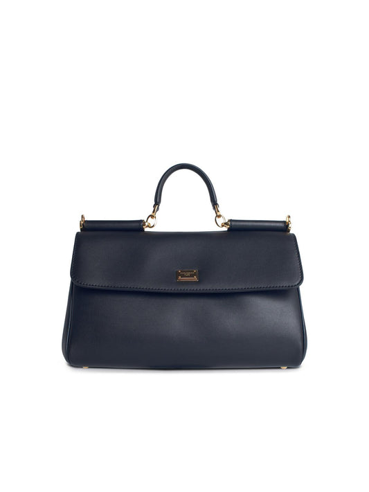 Dolce & Gabbana 'My Sicily' Plongé Calf Leather Handbag Women