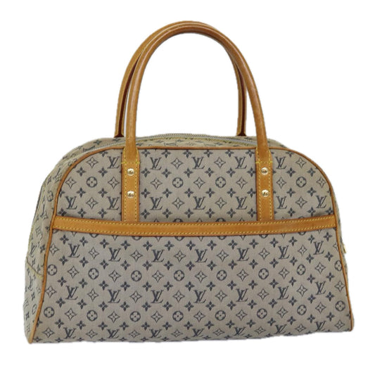 LOUIS VUITTON Monogram mini Marie Hand Bag Blue M92003 LV 77072