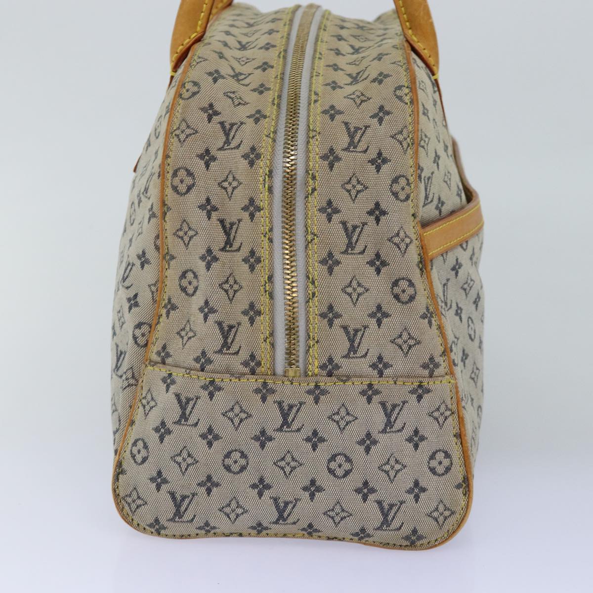 LOUIS VUITTON Monogram mini Marie Hand Bag Blue M92003 LV 77072