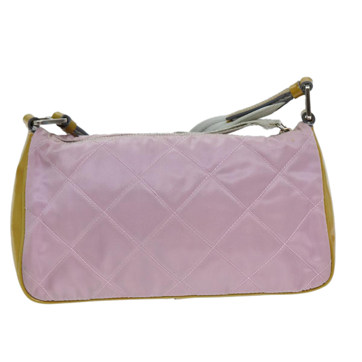 PRADA Shoulder Bag Nylon Pink  77076