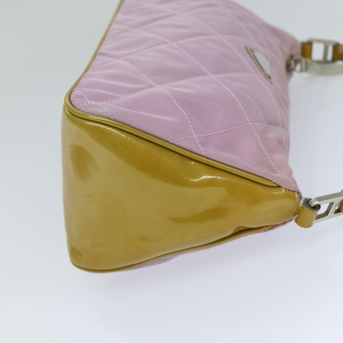 PRADA Shoulder Bag Nylon Pink  77076