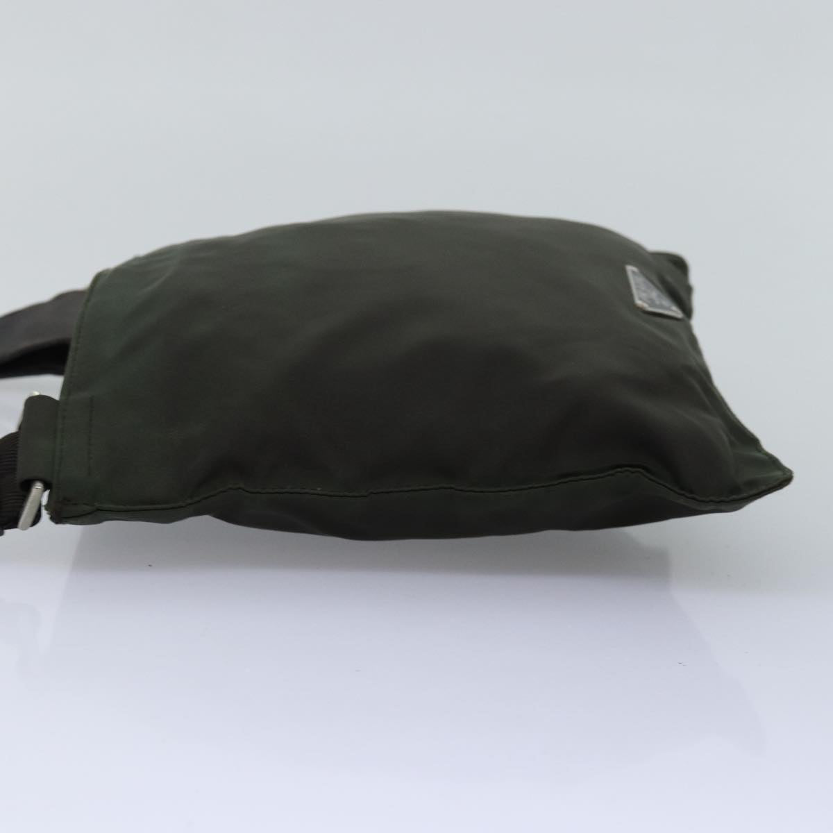 PRADA Shoulder Bag Nylon Khaki  77078