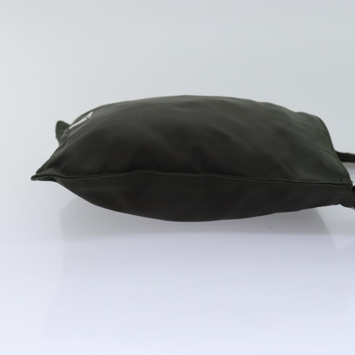 PRADA Shoulder Bag Nylon Khaki  77078
