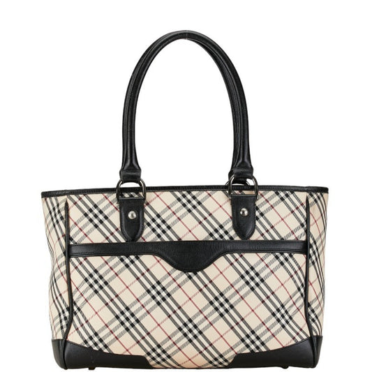 Burberry   Canvas Leather Handbag Tote Bag ()