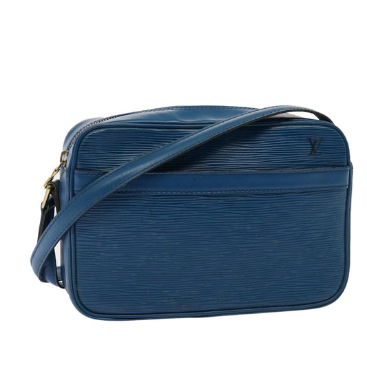 LOUIS VUITTON Epi Trocadero 23 Shoulder Bag Blue M52305 LV 77150