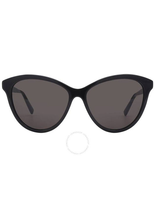 Saint Laurent Saint Laurent Black Butterfly Ladies Sunglasses SL 456 001 57