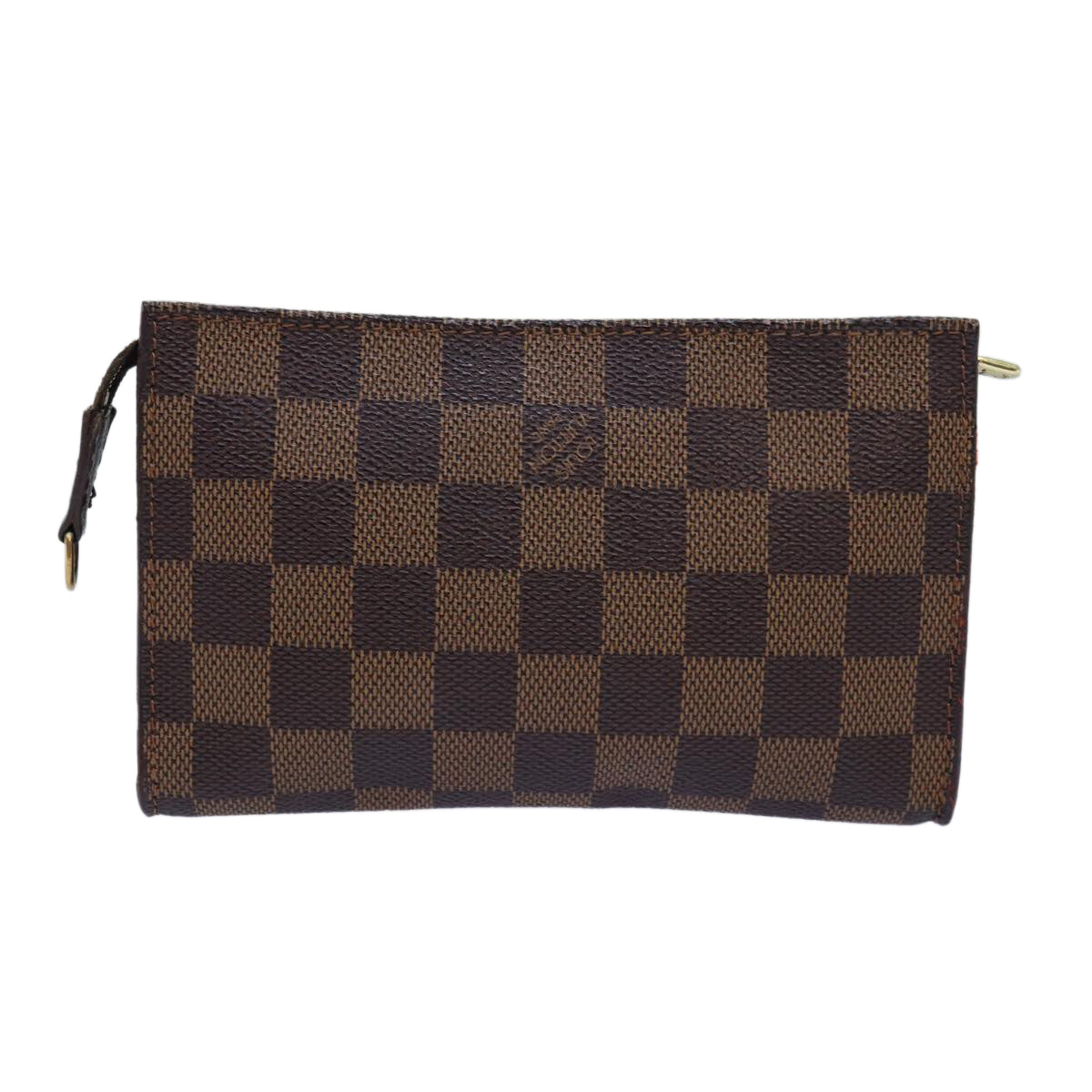 LOUIS VUITTON Damier Ebene Marais Pouch LV 77159