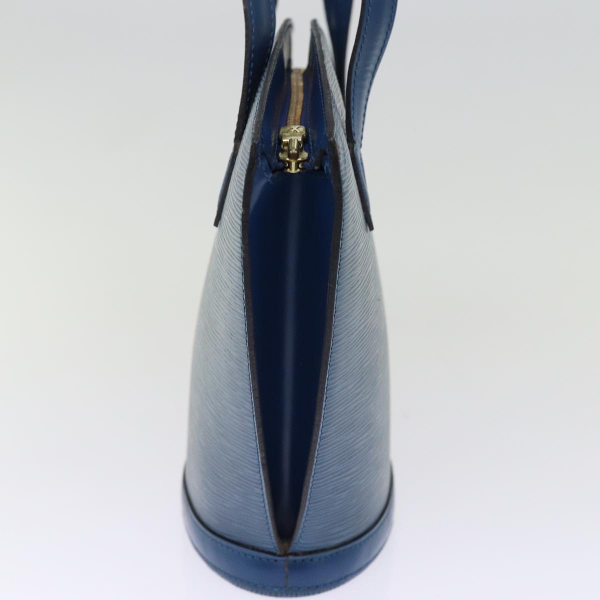 LOUIS VUITTON Epi Saint Jacques Poignees Long Hand Bag Blue M52265 77186