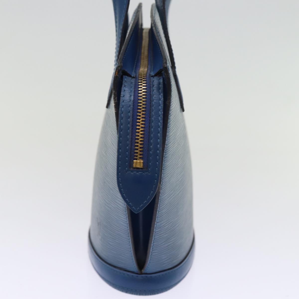 LOUIS VUITTON Epi Saint Jacques Poignees Long Hand Bag Blue M52265 77186