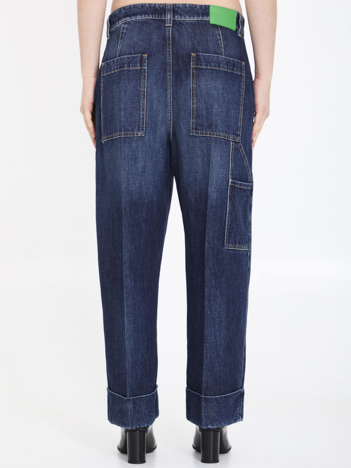 BOTTEGA VENETA Denim Charm Women's Jeans - Slim Fit