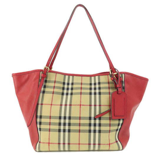 Burberry   Color Canvas Leather Tote Bag ()
