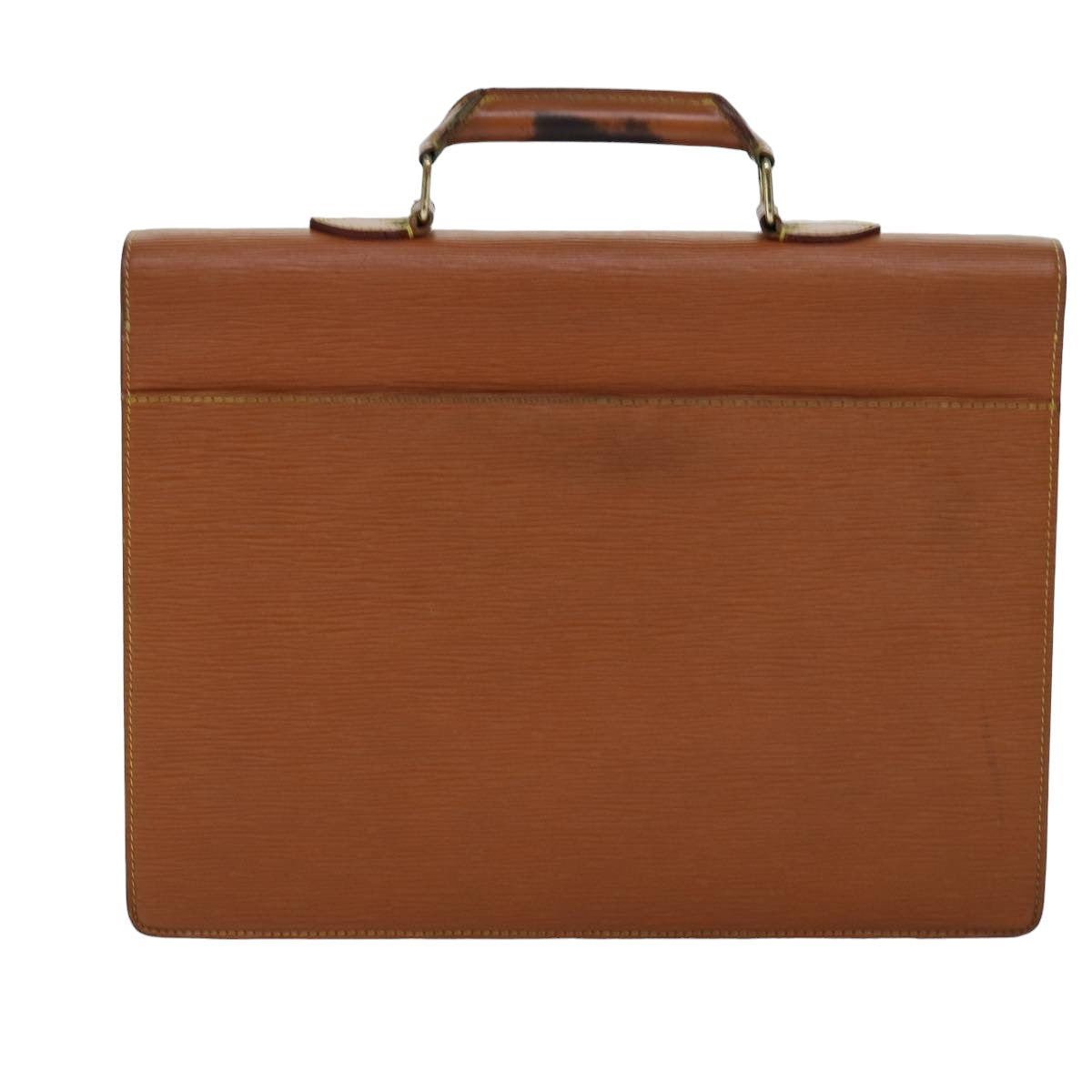 LOUIS VUITTON Epi Serviette Conseiller Briefcase Brown M54423 LV 77227