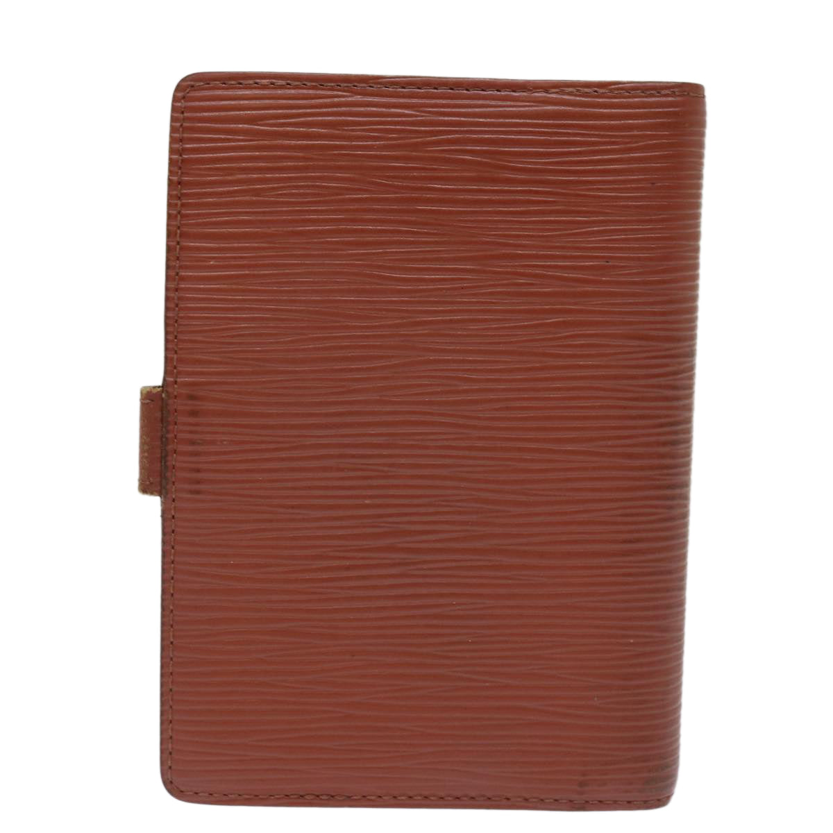 LOUIS VUITTON Epi Agenda PM Day Planner Cover Brown R20053 LV 77237