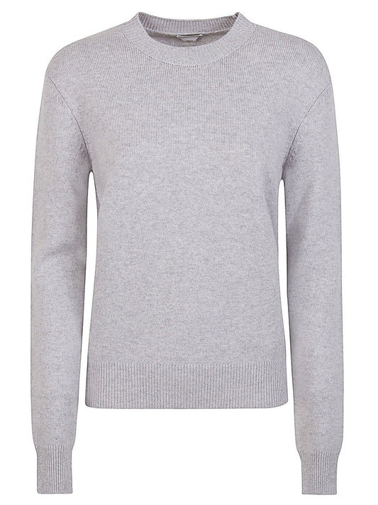 BOTTEGA VENETA Veil Melange Wool Sweater for Women - SS24