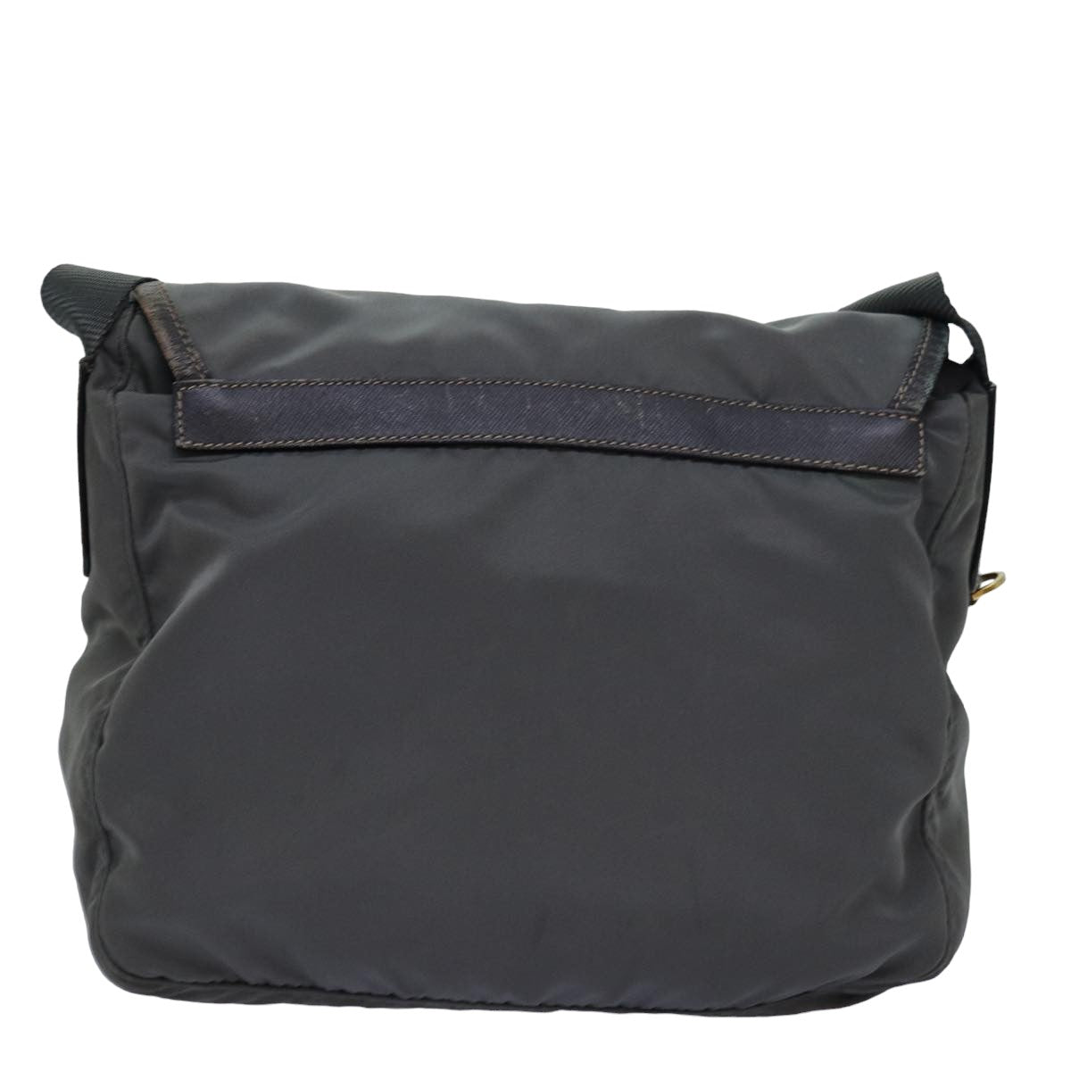 PRADA Shoulder Bag Nylon Khaki  77339