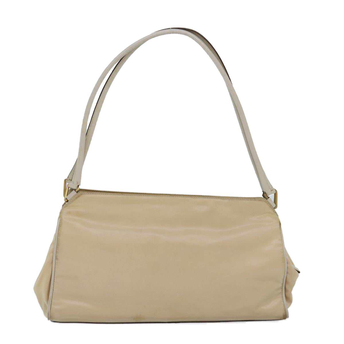PRADA Shoulder Bag Nylon Beige  77351